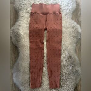 Light Camel Compression Leggings with cut outs!